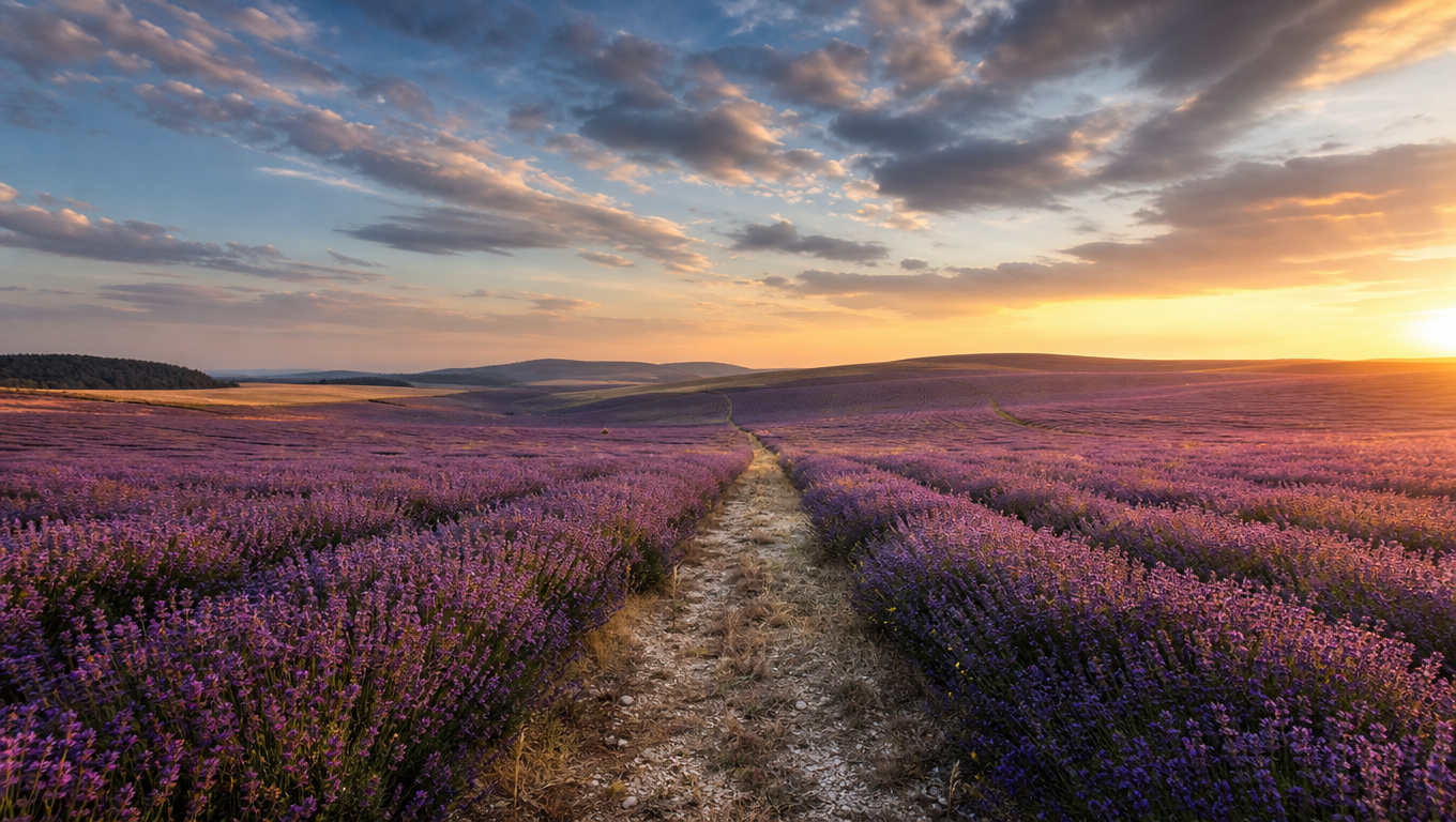 Lavender Plateau Horizon