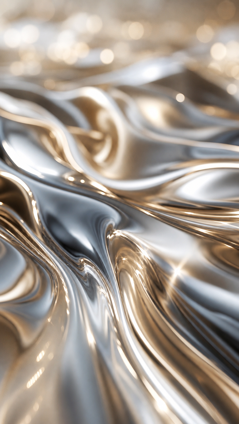 Liquid Metal Bokeh Field