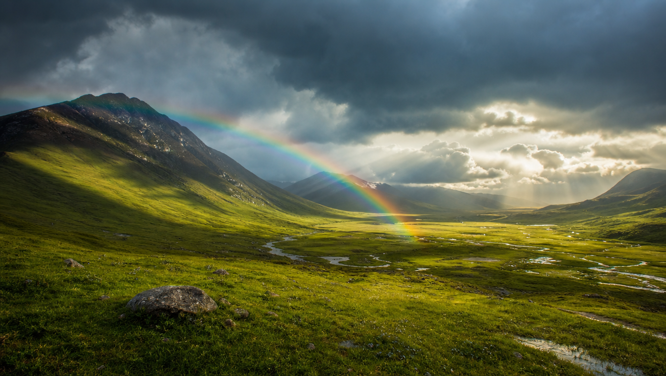 Rainbow After the Rain