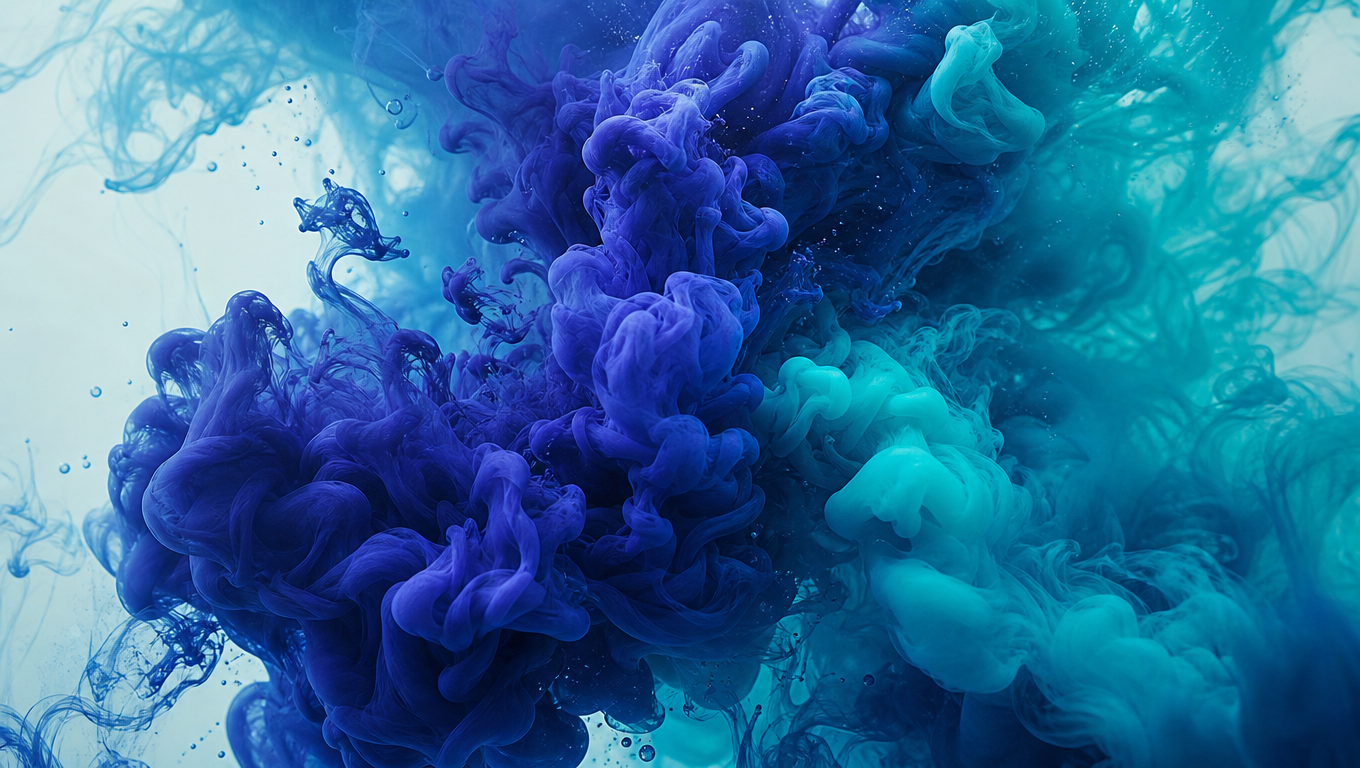 Ink in Water Swirl