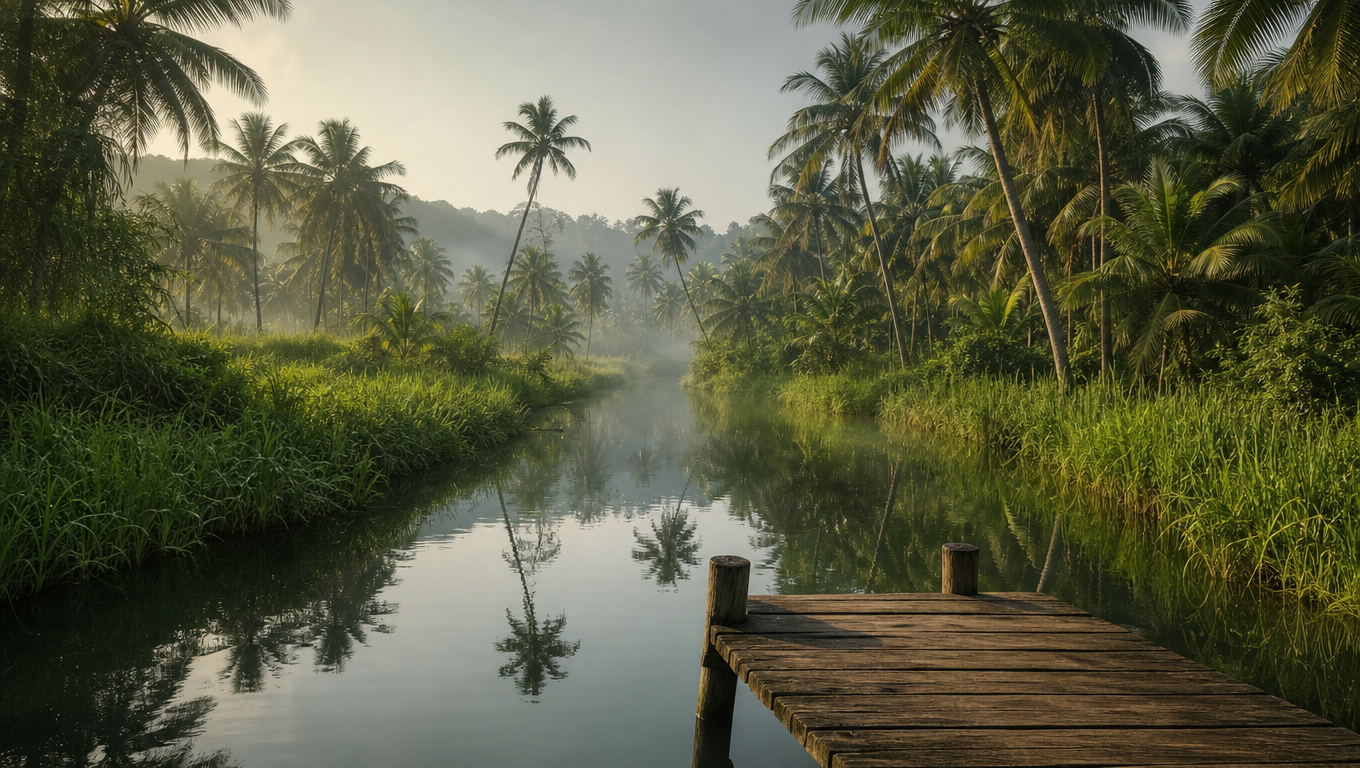 Still Kerala Backwater