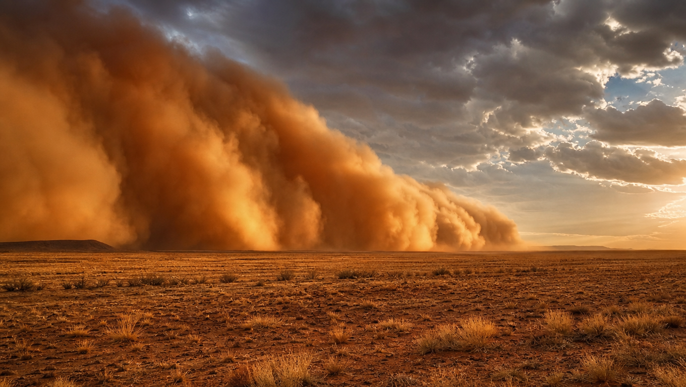 Dust Storm on the Horizon
